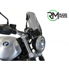 LIGHT SCREEN WIND DEFLECTOR FLY BMW, R NINE T SCRAMBLER, 2016 To 2024, R NINE T, 2017 To 2024 (CONVENTIONAL FORKS) (295 MM)
